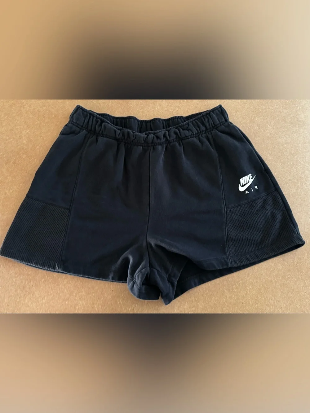 Nike women’s sIze XL COTTON BLEND  Athletic Elastic-Waist Training LOUNGE Shorts